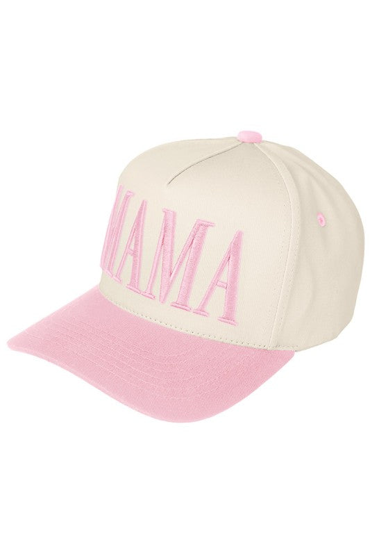 Pink Mama Embroidered Hat