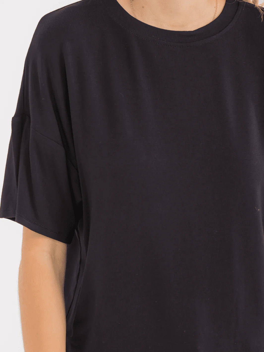 Black Basic Tee