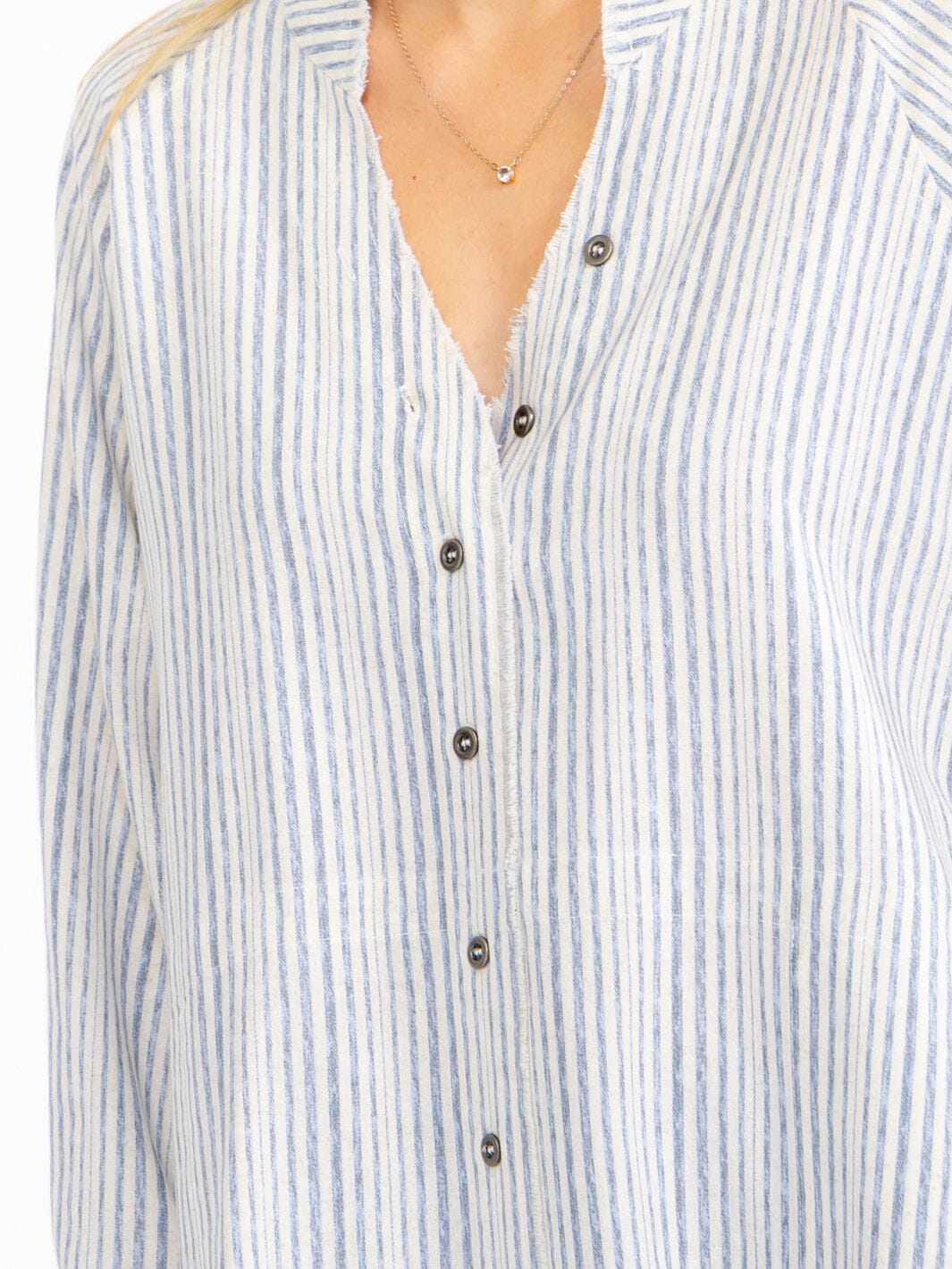 Denim Oversized Button Up
