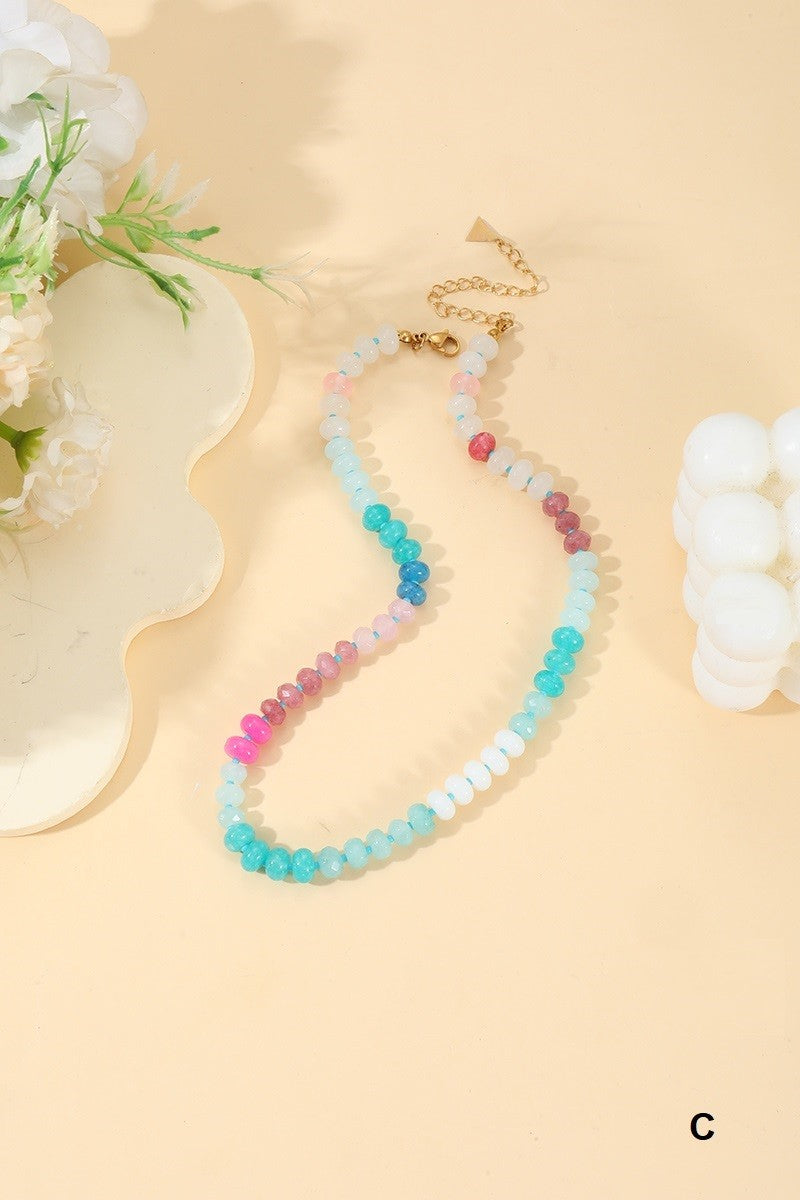 Gemstone Necklaces (5 Colors)