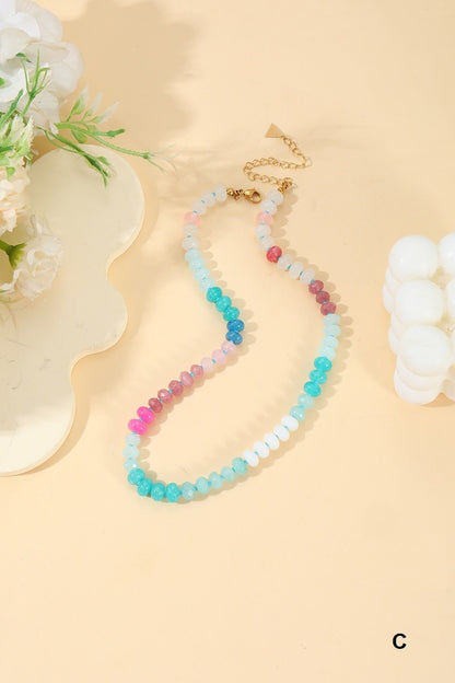 Gemstone Necklaces (5 Colors)