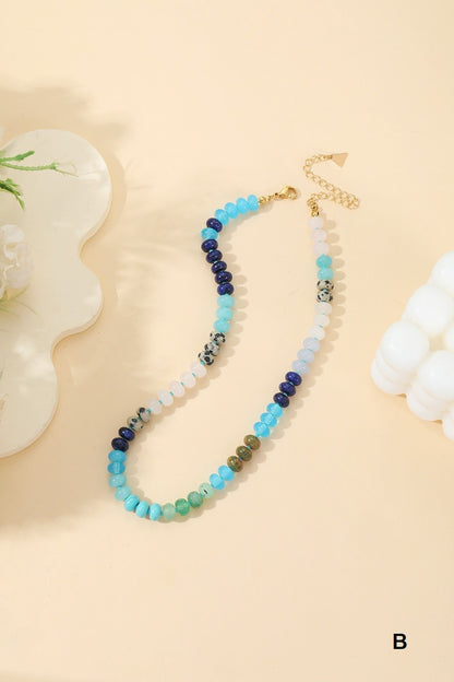 Gemstone Necklaces (5 Colors)