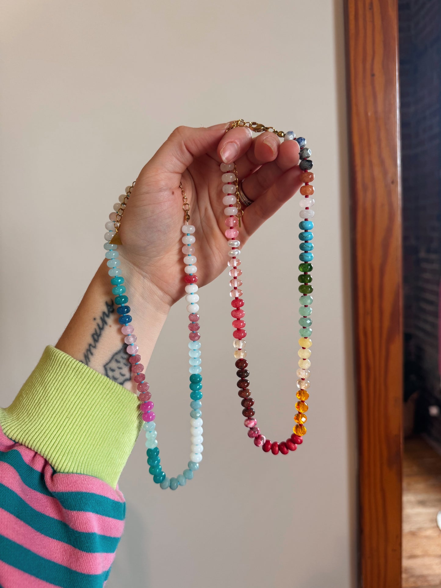 Gemstone Necklaces (5 Colors)