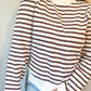 Brown Striped Sweater