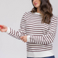 Brown Striped Sweater