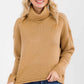 Camel Turtleneck Sweater