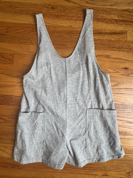 Heather Grey Basic Romper