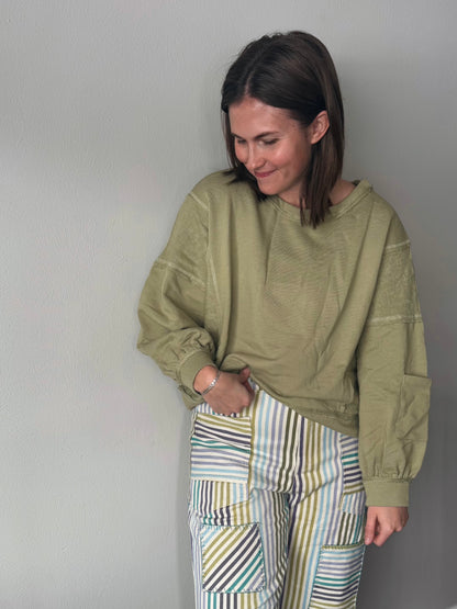 Sage Green Crewneck