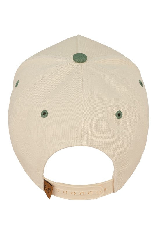 Sage Matcha Club Embroidered Hat