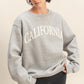 Heather Grey California Crewneck